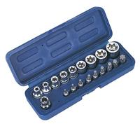 TRX-Star* Socket & Bit Set 19pc 3/8"Sq Drive