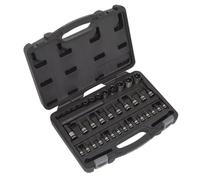 Sealey AK6197B 38pc 1/4", 3/8" & 1/2"Sq Drive TRX-Star* Socket & Security Socket Bit Set