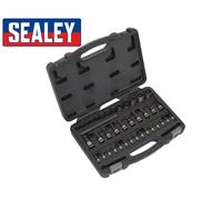 Sealey Trx-Star Socket/security Socket Bit Set 38 Pieces Black Series Ak6197B