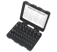 Sealey AK6199 52 Piece 1/4", 3/8" & 1/2" Drive TRX-Star* Master Socket Set