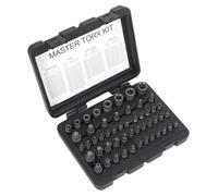 Sealey AK6199 Trx-Star* Master Socket Set 52Pc 1/4in 3/8in & 1/2inSq Drive