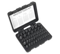 Sealey AK6199 Premier TRX-Star Master Socket Set 52pc 1/4", 3/8" & 1/2"Sq