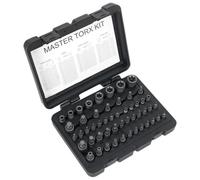 Sealey AK6199 Trx-Star* Master Socket Set 52Pc 1/4in 3/8in & 1/2inSq Drive