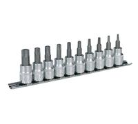 Sealey AK6207 Trx-Star* Socket Bit Set 10Pc 3/8inSq Drive