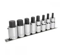 Sealey AK62258 Hex Socket Bit Set 8Pc 1/2inSq Drive Metric