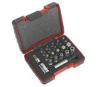 Sealey Screwdriver Bit Set AK6226 - 23pc TRX-P & Security TRX-TS, 1/4 and 3/8 sq drive