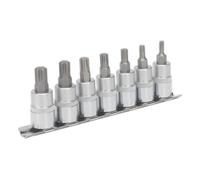 Sealey AK6232 Premier Ribe Socket Bit Set 3/8"Sq Drive 50mm 7pc