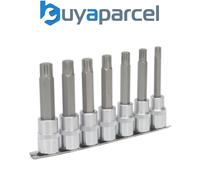 Sealey AK6235 Premier Ribe Socket Bit Set 1/2"Sq Drive 100mm 7pc
