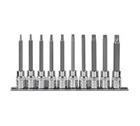 Sealey AK6236 Trx-Star* Socket Bit Set 10Pc 3/8inSq Drive 100Mm