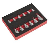 TRX-Star* Socket Bit Set 12pc Stubby 1/4", 3/8" & 1/2"Sq Drive