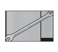 SEALEY - AK6310 Combination Spanner Extra-Long 10mm to 19mm