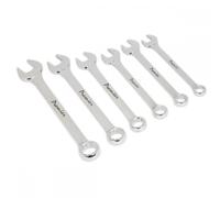 Sealey Combination Spanner Set Premier AK6324 6pc Super Jumbo Metric