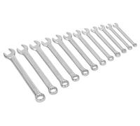 Sealey AK6325 Combination Spanner Set 12Pc Cold Stamped Metric