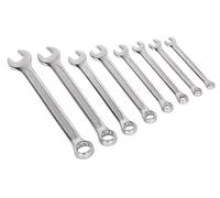 Sealey Combination Spanner Set AK63252 – 8pc Cold-Stamped Metric