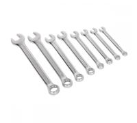 Sealey AK63252 Combination Spanner Set 8Pc Cold Stamped Metric
