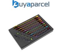 Sealey AK63267 Premier Multi-Coloured Combination Spanner Set 12pc