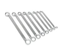 Sealey AK6327 Premier Offset Double End Ring Spanner Set 8pc