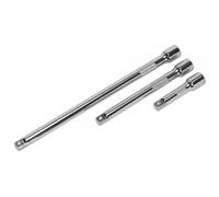 Sealey Ak6340 Extension Bar Set 3Pc 3/8Sq Drive