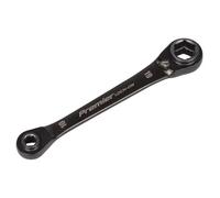 Sealey Premier Black Series 4-in-1 Reversible Lock-On™ Ratchet Ring Spanner - AK63923