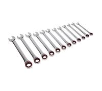 Sealey AK63940 12pc Combination Ratchet Spanner Set