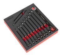 Premier Black Combination Ratchet Spanner Set 12pc - AK63940B