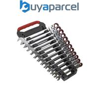 Sealey AK63942 Premier Platinum Flexi-Head Ratchet Combination Spanner Set 12pc