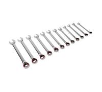Sealey Premier Platinum Reversible Ratchet Combination Spanner Set 12pc