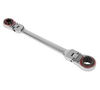 Sealey Ratchet Ring Spanner AK63947 - 4-in-1 Reversible Flexi-Head - Platinum Series