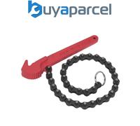 Sealey AK6410 Oil Filter Chain Wrench Ø60-106Mm Capacity