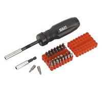 Sealey AK6498 Gearless Ratchet Screwdriver Set 34Pc