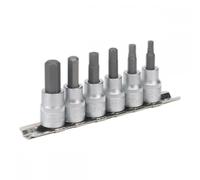 Sealey AK656 Hex Key Socket Bit Set 6Pc 3/8inSq Drive Metric