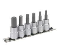 Sealey AK656 Hex Key Socket Bit Set 6Pc 3/8inSq Drive Metric