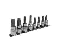 Sealey AK65602 Premier Imperial Lock-On™ Hex Socket Bit Set 1/4" & 3/8"Sq