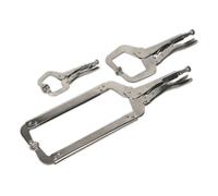 Sealey Locking C-Clamp Set AK66 – Welding – 3pc