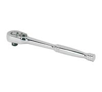 Sealey Ratchet Wrench AK660 1/4" Square Drive Pear-Head Flip Reverse Quick Release