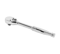 Sealey Ak661Df Ratchet Wrench 3/8In Sq Drive Dust-Free Pear-Head Flip Reverse