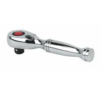 Sealey AK661S Stubby Ratchet Wrench 3/8"Sq Drive Pear-Head Flip Reverse