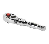Sealey Ratchet Wrench Flexi-Head Stubby 3/8"Sq Drive