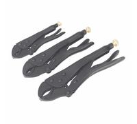 Sealey AK668 Locking Pliers Set 3pc Rust Resistant