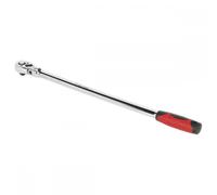 Sealey AK6698 Ratchet Wrench Flexi-Head Extra-Long 600Mm 1/2inSq Drive