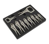 Sealey Locking Pliers Set 10Pc Ak6800