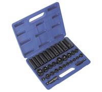 Sealey AK681 Impact Socket Set 32pc Standard/deep 3/8" & 1/2"sq Dr...