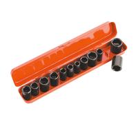 Sealey AK682 Impact Socket Set 12pc 3/8inSq Drive metric imperial carry case