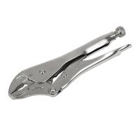 Sealey AK6820 Locking Pliers Curved Jaws 185Mm 0-38Mm Capacity