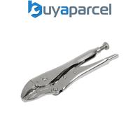 Sealey AK6820 Premier Locking Pliers Curved Jaws 185mm 0-38mm Capacity