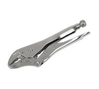 Sealey AK6821 Premier Locking Pliers Curved Jaws 225mm 0-47mm Capacity