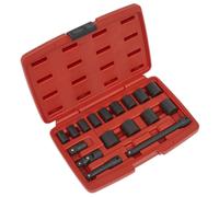 Sealey AK68217 Premier Impact Socket Set 3/8"Sq Drive 17pc
