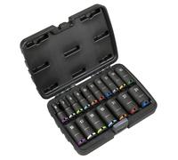 Sealey AK68219 Deep Impact Socket Set 3/8”Sq Drive 17pc