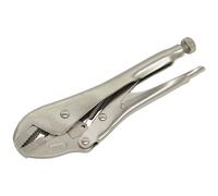 Sealey AK6822 Locking Pliers Straight Jaws 185mm 0-30mm Capacity