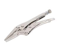 Sealey Ak6824 Locking Pliers Long Nose 170Mm 0-50Mm Capacity